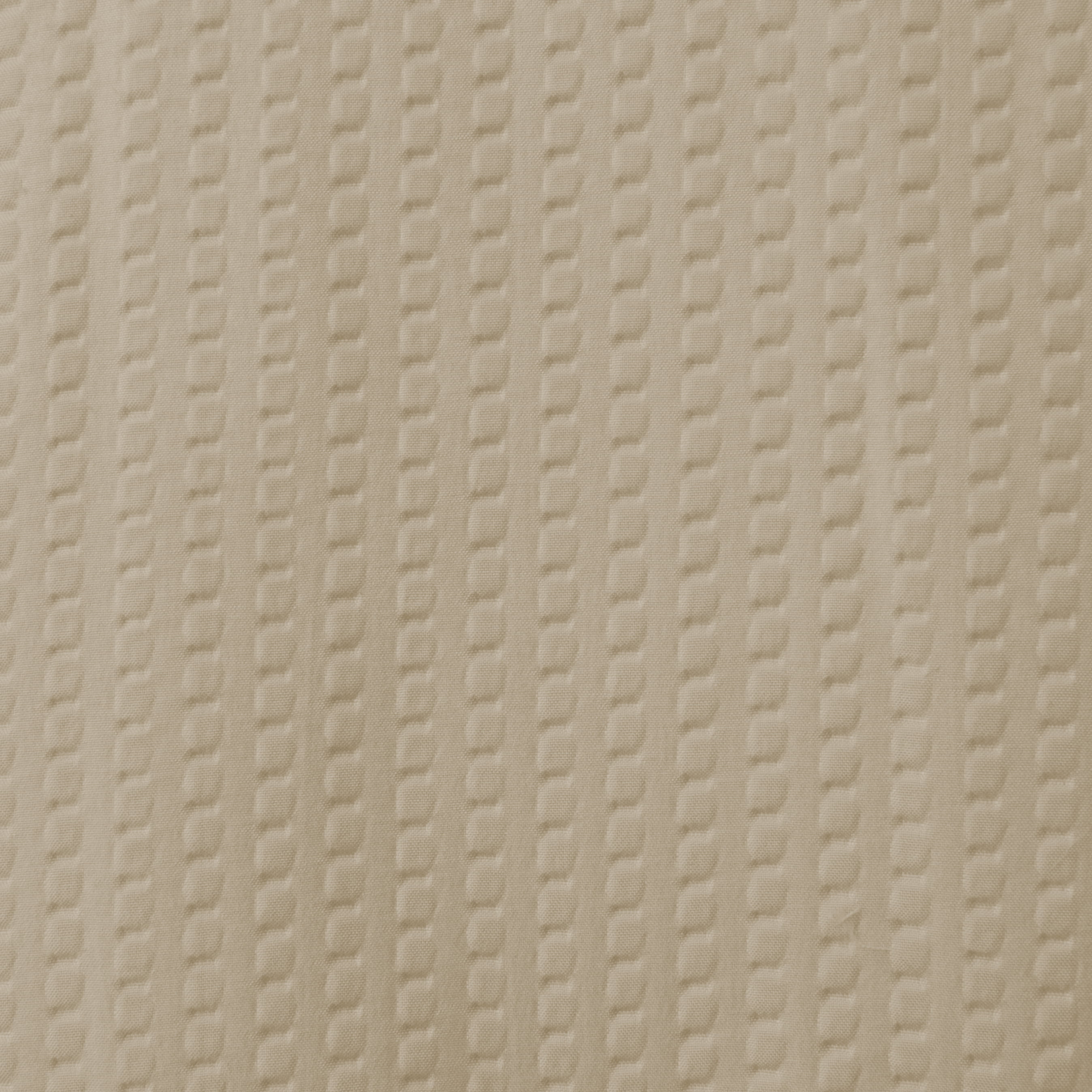 Mainstays Water-Repellent Embossed Fabric Shower Liner, 70" x 72", Tan