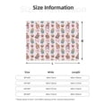 thumbnail image 5 of Yiaed Hello Easter Print Blanket Throw Blanket Soft Cozy Flannel Blanket for Home Bed Sofa Couch Chair-50"x40", 5 of 6