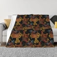 thumbnail image 1 of Fotbe Chicken Rooster Manta de Franela con Estampado, Manta Ultrasuave para Cama, Sofá, Auto, Hipoalergénica y Antibolitas-60"x50", 1 of 6