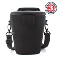 thumbnail image 5 of Usa Gear Estuche Para Cámara Dslr Para Hombres Y Mujeres Con Accesibilidad De Carga Superior, Hombro Ajustable, Bolsa Pequeña Para Cámara, Asa Acolchada De Viaje, Bolsa Para Cámara Para Nikon, Canon,, 5 of 5
