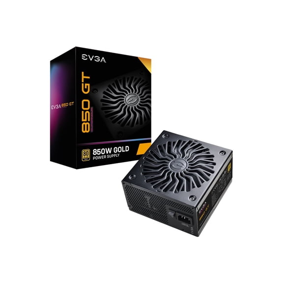 EVGA SuperNOVA 850 GT - Power supply (internal) - ATX12V / EPS12V - 80 PLUS Gold - AC 100-240 V - 850 Watt
