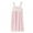 Pink, variant on Kaemgyyd Women Sleeveless Nightgowns Soft Lace Sleepshirts Plus Size Tank Sleepwear Solid Color Flowy Pajama Dress