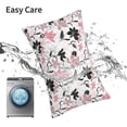 thumbnail image 6 of Cauagu Lilies Flowers Print Pillow Covers with Envelope Closure,1PC Pillow Cases Decorative Pillow Case for Bed & Couch, Pillows Not Included-20"x30", 6 of 6
