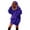 Purple, variant on Viikei Hoodies for Women Plus Size Sweatshirt for Women Women Fashion Color Clothes Hoodies Pullover Coat Hoody Sweatshirt