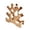 Beige, variant on erfcxs 4 Tier Dumbbell Rack For Home Gym PP Material Coral Shaped Weight Storage Stand Space Saving Organizer For Neoprene Dumbbells & Hand Weights ( Grain)