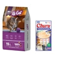 thumbnail image 1 of Hi-Cat 15 kg + Churu Atún con Almeja Sobre con 4 Tubos de 14 g, 1 of 4