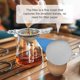 thumbnail image 3 of 2pcs Tea Filter, Stainless Steel Tea Strainer With Bowl, Ultra Fine Mesh Tea Strainers With Double, 3 of 5