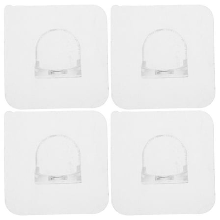 KALLORY 4pcs Floor Suction Cup Playpen Stabilizer Plastic No Trace Adhesive Toddlers