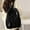 Black, variant on Zecgelong Student Backpack Large Capacity Minimalist Casual Daypack for School Travel Green