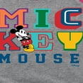 thumbnail image 3 of Disney - Mickey Mouse Different Letters - Toddler & Youth Girls Raglan Graphic T-Shirt, 3 of 4