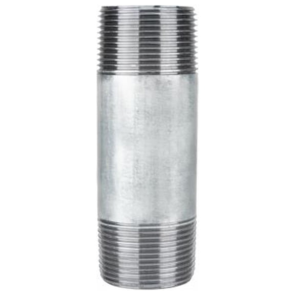 STZ 500946 1-1/4 x 4-1/2 In. Galvanized Pipe Nipple - Quantity 5