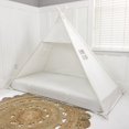 thumbnail image 2 of Play Tent Canopy Bed in White Cotton Canvas, 2 of 18
