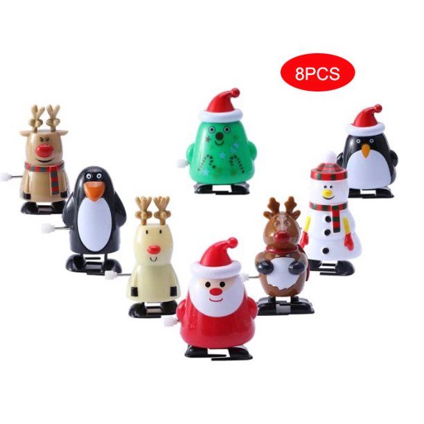 Staryop Christmas Stocking Stuffers Wind Up Toy Bulk Small For Kids Girl Boy Toddler, Assorted