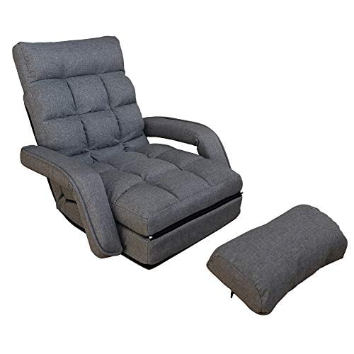 Waytrim Indoor Chaise Lounge Sofa Folding Lazy Floor Chair 6 Position Padded Lounger Bed With Armrests And A Pillow Couch Charcoal Com - Chaise Lounge Chair Cover Indoor Waytrim Indoor Chaise Lounge Sofa Folding Lazy Floor Chair 6 Position Padded Lounger Bed With Armrests And A Pillow Couch Charcoal Com - Chaise Lounge Chair Cover Indoor