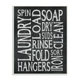 thumbnail image 5 of Stupell Laundry Words Typog Chalk LookCanvas Wall Art by Susan Newberry Designs, 5 of 5