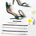 thumbnail image 4 of 2 pares de correas de repuesto para zapatos, ajustables en el talón, para uso diario, con correa para el tobillo y para tacones altos., 4 of 7