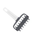 thumbnail image 1 of Yuarrent Rueda de pizza de acero inoxidable Galletas Rodillo de Docker Pan Pin Puncher Herramienta de horneado para pastelería Pastel Herramientas y accesorios para hornear Yuarrent HA000450-01B, 1 of 1