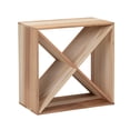 thumbnail image 3 of Canddidliike Sustainable Wine Shelf, 24-Bottle Organizer, X-Divider, 2-Pack, 19.69" Cube, 3 of 4