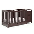 thumbnail image 3 of Graco Remi 4-in-1 Convertible Baby Crib and Changer, Espresso, 3 of 11