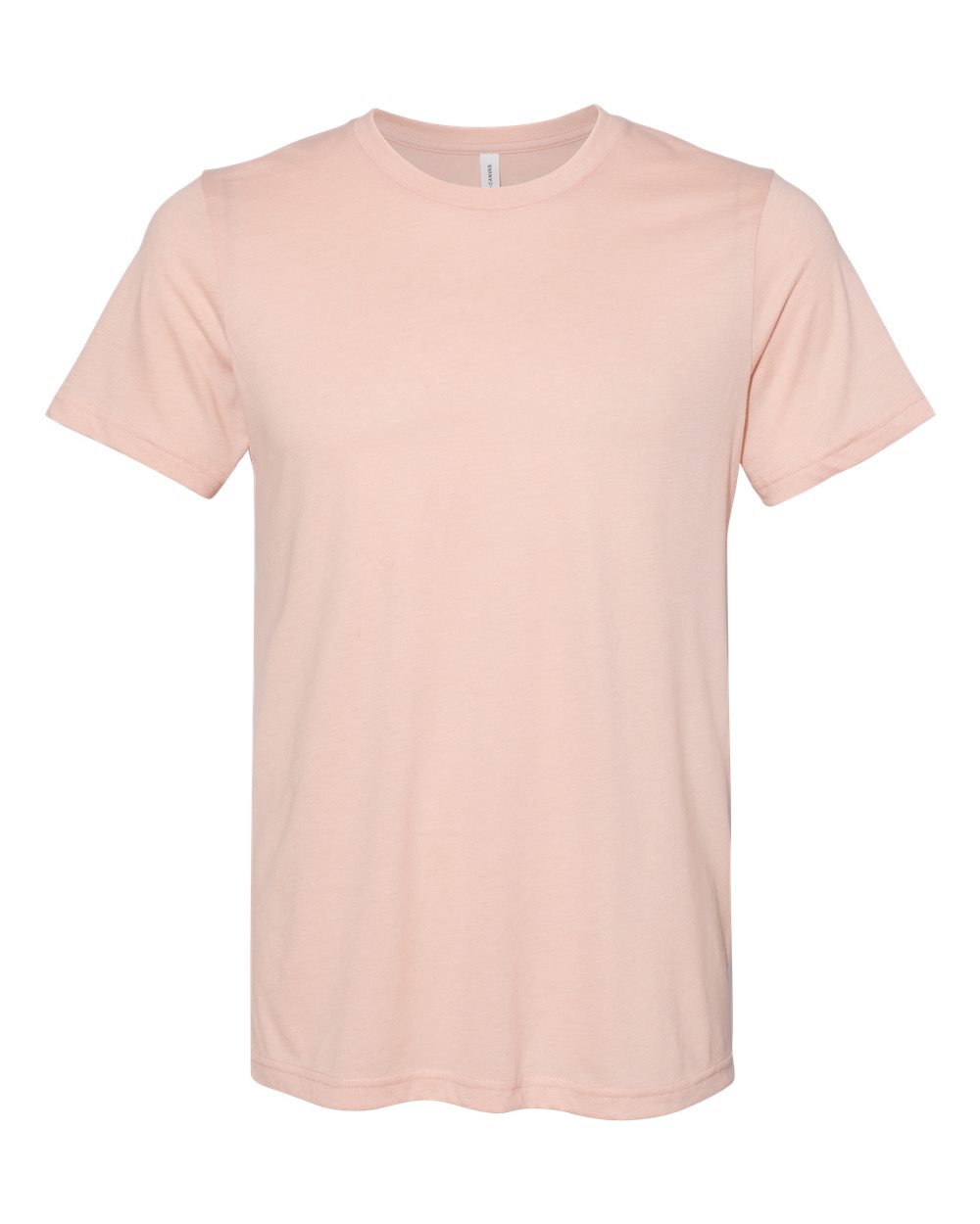Bella Canvas Unisex T-shirt - Peach Heather, Medium