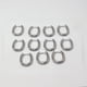 thumbnail image 2 of Pendientes de alambre redondo de acero inoxidable Pendientes de alambre redondo en forma de U de 4,0 mm Pendientes de alambre redondo en forma de U de 3,0 mm Pendientes Diry, 2 of 6
