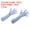 Blue, variant on Uxcell Cut Resistant Sleeves with Gloves, Arm Protection Sleeve HPPE for Kitchen, Welding, Farming Gray 17 Inch