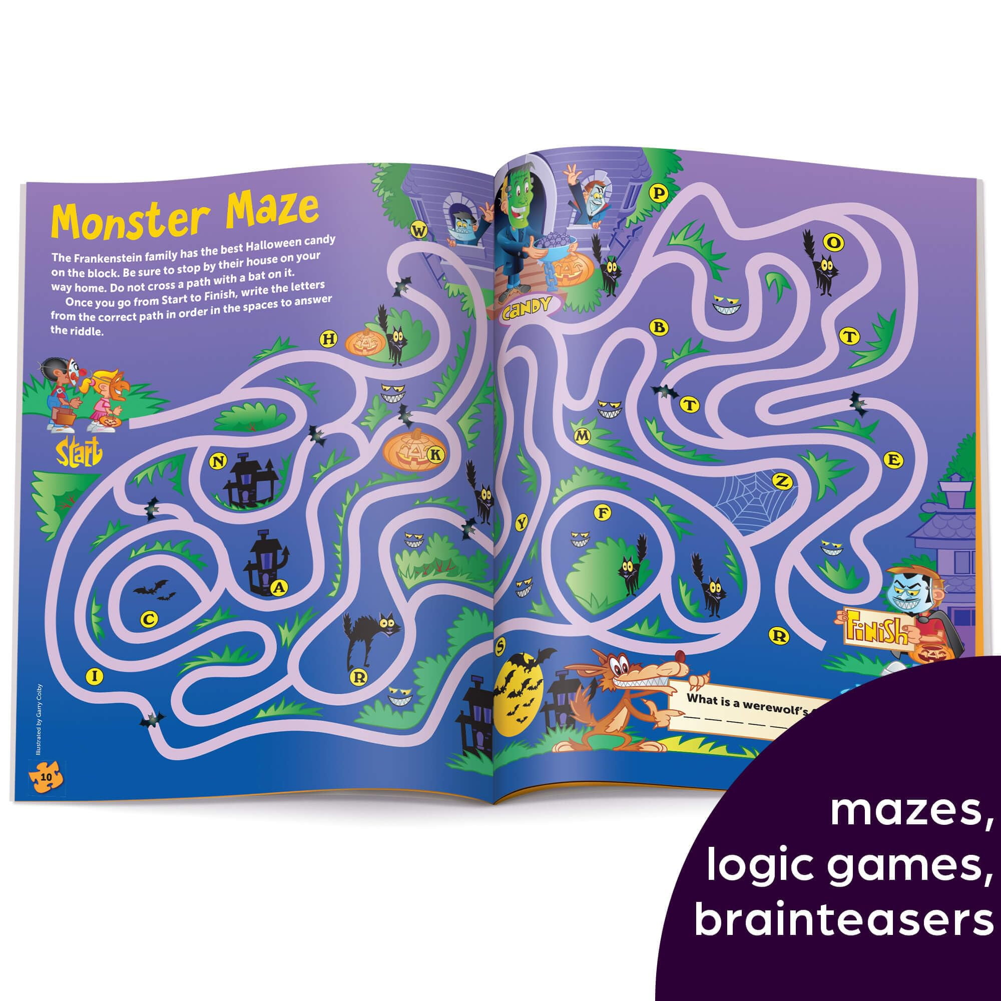 その他 The Everything Kids&#39; Halloween Puzzle And Activity Book: Mazes, Activities, And Puzzles for Hours of Spine-tingling Fun (Everything? K The Everything Kids' Puzzle Book: Mazes, Word Games, Puzzles