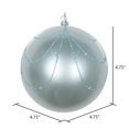 thumbnail image 2 of Vickerman MT194632D 4.75 in. Baby Blue Candy Curtain Ornament - 4 per Bag, 2 of 3