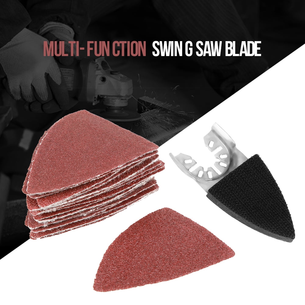 82pcs Sanding Kit Oscillating Multi Tool Sand Pad for Bosch Stanley Multimaster Makita Dremel