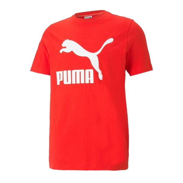 Playera Puma Classics Logo Tee para Hombre 530088-11 rojo L Puma 530088-11 PLAY. CLASSICS LOGO TEE