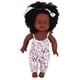 thumbnail image 1 of Soft Vinyl Baby Doll with Clothes, Newborn Bath Toy (Purple Lavender Jumpsuit), 1 of 3