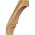 thumbnail image 3 of Ekena Millwork BRC06X22X30BOA00RWR Genouillère Balboa Rugueuse 6"L x 22"P x 30"H, Cèdre Rouge Western, 3 of 4