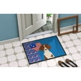thumbnail image 4 of Red Piebald Dachshund Indoor or Outdoor Mat 24x36, 4 of 5