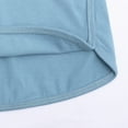 thumbnail image 4 of Liyamei Toddler Kids Baby Boys Girls Solid Short Sleeve Crewneck Irregular T Shirts Tops Tee Clothes For Children Boys Sports Tops Size 5-6 Years, 4 of 5