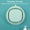 thumbnail image 6 of Fridja Foldable Washbasin Student Washbasin Portable Travel Plastic Compression Basin Folding Water Basin Household Gift, 6 of 9