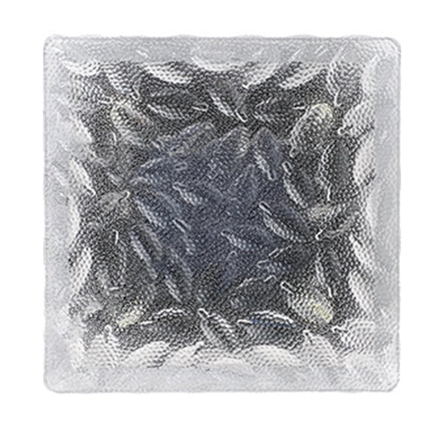 Luz de ladrillo de vidrio solar Jadeshay LED enterrada ABS