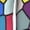 White, variant on Colorful Tie Dye Stained Glass 2 Women's Straight Lounge Pajama Pants: The Epitome of Relaxed Sleepwear