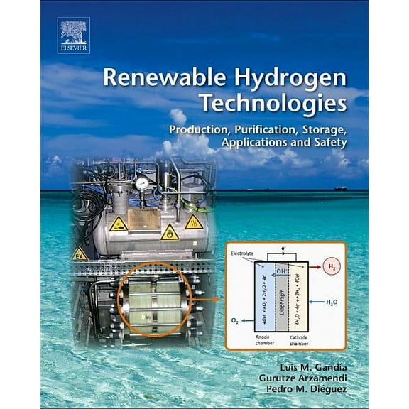 Renewable Hydrogen Technologies: Production, Purification, Storage, Applications and Safety, (Hardcover)