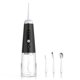 thumbnail image 1 of Seitruly Irrigador de inalámbrico Pantalla digital giratoria 350ml Flosser de agua Herramienta de limpieza de de viaje cuidado de los oídos Negro, 1 of 6