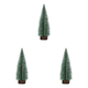 thumbnail image 2 of 3 Uds Cedro Navidad Cepillo para Botellas Reutilizable Árboles Del (20cm) Blanco, 2 of 7