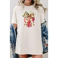 thumbnail image 2 of Strawberry with Leopard Bow Graphic Plus Tee, 2 of 11