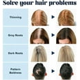 thumbnail image 2 of Supersize Color Fibers with Refill Set Temporary Hair Color for Root Touchup With Hair Thickening Fibers, 2 of 4