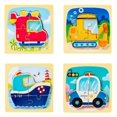 thumbnail image 1 of 4.33 * 4.33 Inch/11.0 * 11.0 Cm 3D Puzzle, Puzzle Toy For Children, Early Education, Cartoon Animal Cognitive Puzzle, 1 of 5