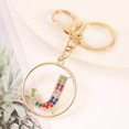 thumbnail image 2 of Letter Keychain,26 Letters A-Z Decorative Letter Keychain,Name Keychain for Women Girls Men Teenager Gift, 2 of 5