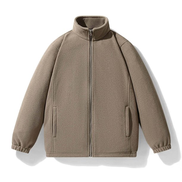 pstuiky Camisas casuales de manga larga para hombre, Camiseta de manga larga de polar para hombre, de color liso, con cuello alto para exteriores, informal, de manga larga y cuello alto para hombre.