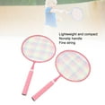 thumbnail image 4 of Children Badminton Racket Set with Soft Grip, High Elasticity and T Type Reinforced Joint, for Portable Kids Play, for Balance and Fitness, 4 of 7