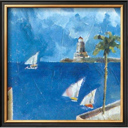 - Gran Canaria III Framed Art Print Wall Art By A. Cardoso - 13x13