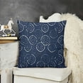 thumbnail image 2 of YINGXI Throw Pillow Cushion Cover, Digital Chromosome Helix Illustration, Zippered Double-Side Digital Print Decor, 22x22in, 2 of 5