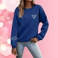 thumbnail image 2 of Chandail à Capuche Imprimé à Col Rond pour Femmes, Chandail Décontracté, Veste Athlétique à Fermeture Éclair Frontale, Chandails en Molleton Confortables, Veste à Capuche Fine pour Femmes, Haut d'Automne Lourd, 2 of 4
