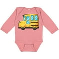 thumbnail image 3 of Inktastic Cute School Bus Boys or Girls Long Sleeve Baby Bodysuit, 3 of 5